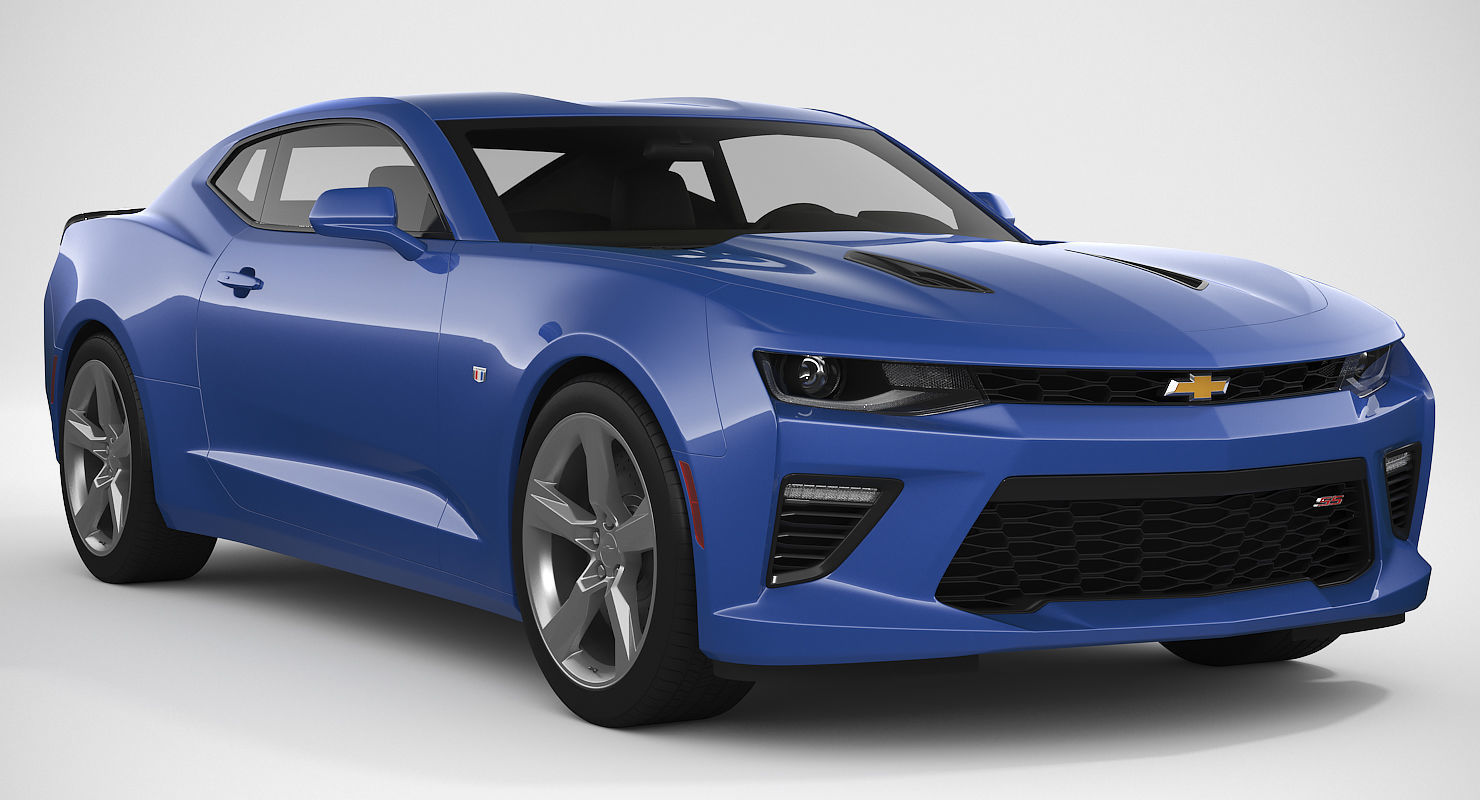 Chevrolet Camaro 2018 3D model_10