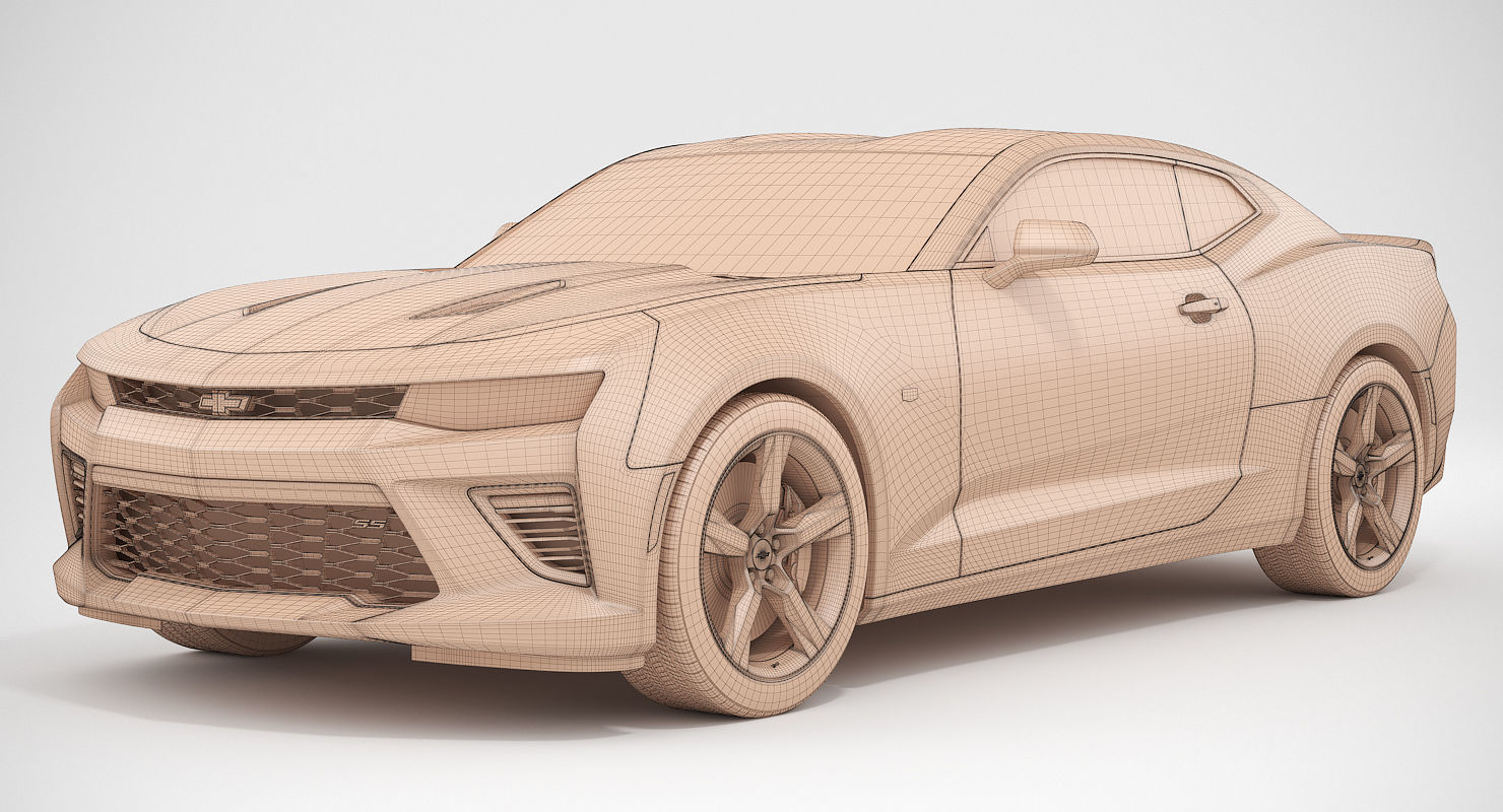 Chevrolet Camaro 2018 3D model_13