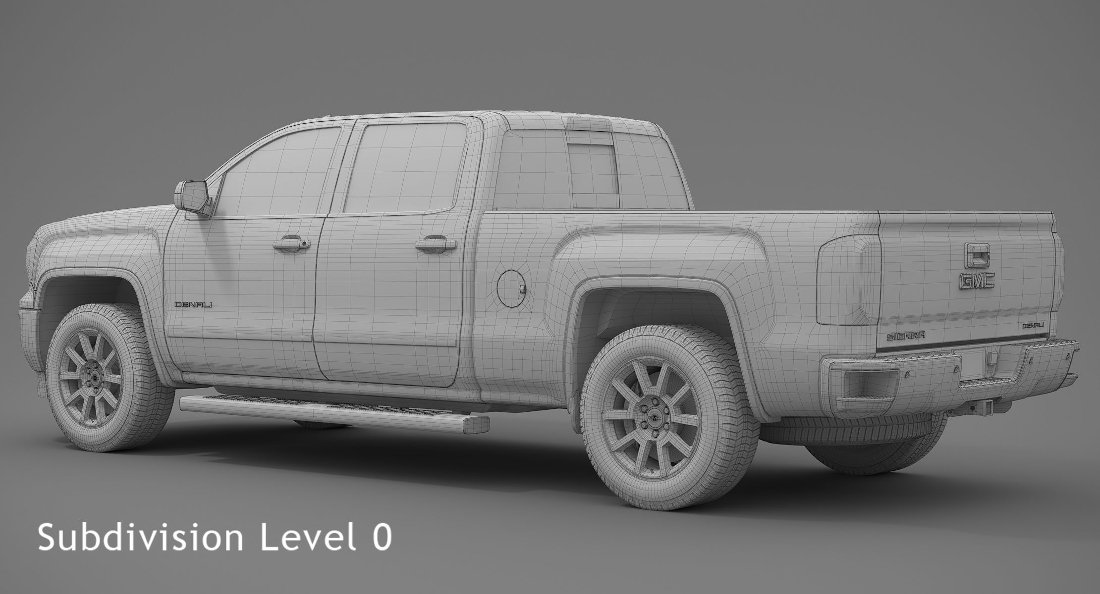 2018 GMC Sierra 1500 Denali 3D model_12