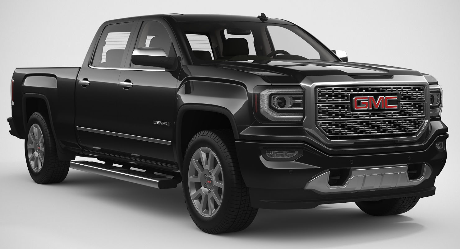 2018 GMC Sierra 1500 Denali 3D model_10
