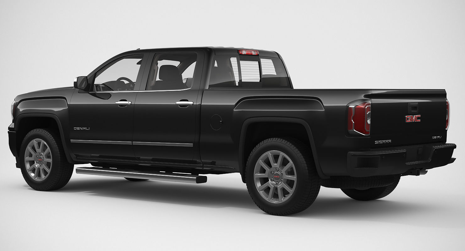 2018 GMC Sierra 1500 Denali 3D model_3
