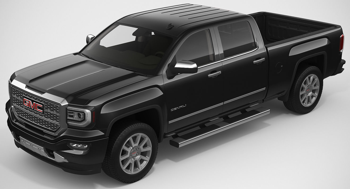 2018 GMC Sierra 1500 Denali 3D model_6