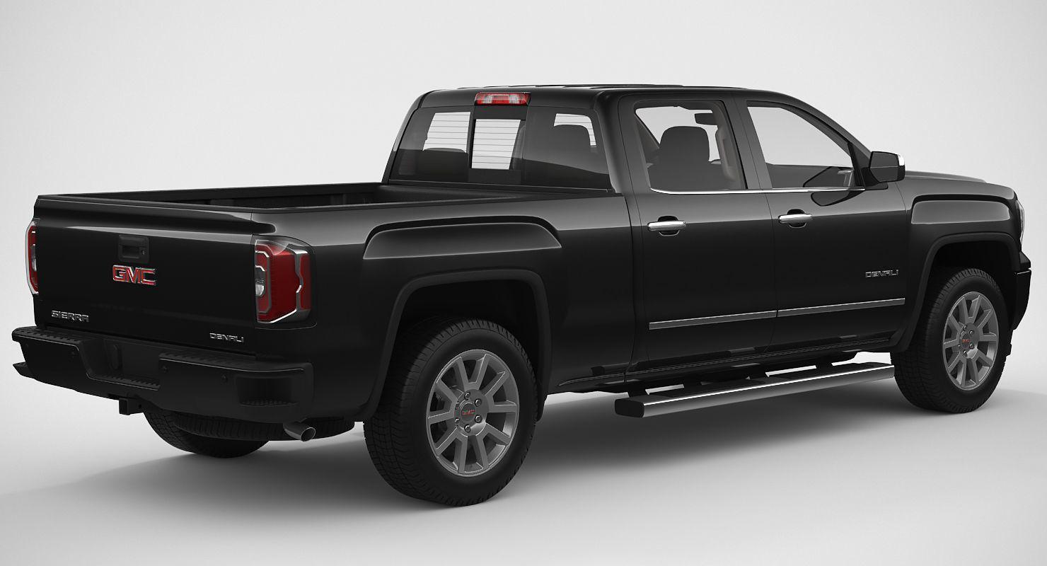 2018 GMC Sierra 1500 Denali 3D model_4