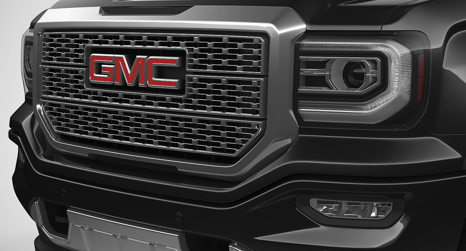 2018 GMC Sierra 1500 Denali 3D model_7