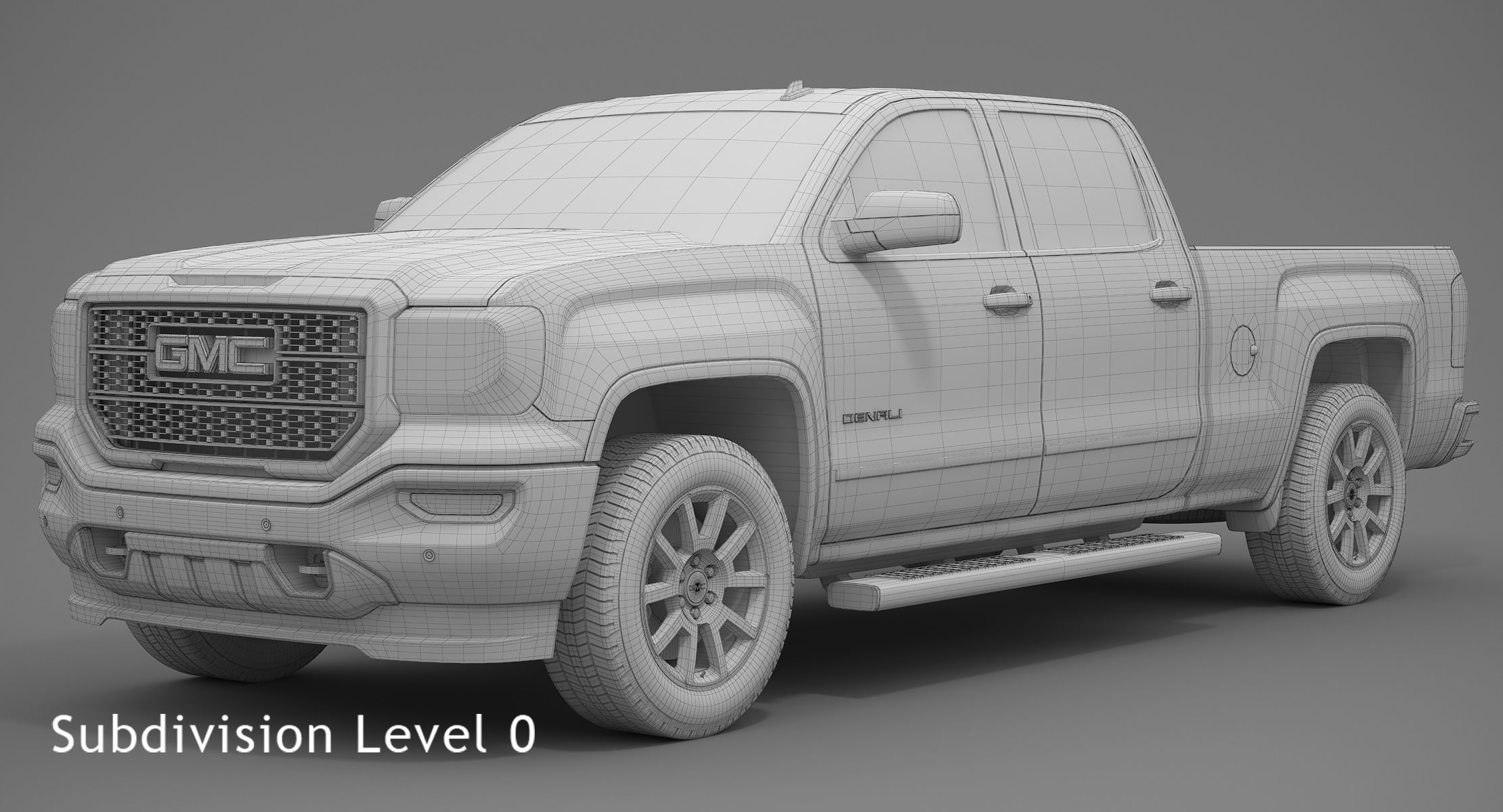 2018 GMC Sierra 1500 Denali 3D model_11