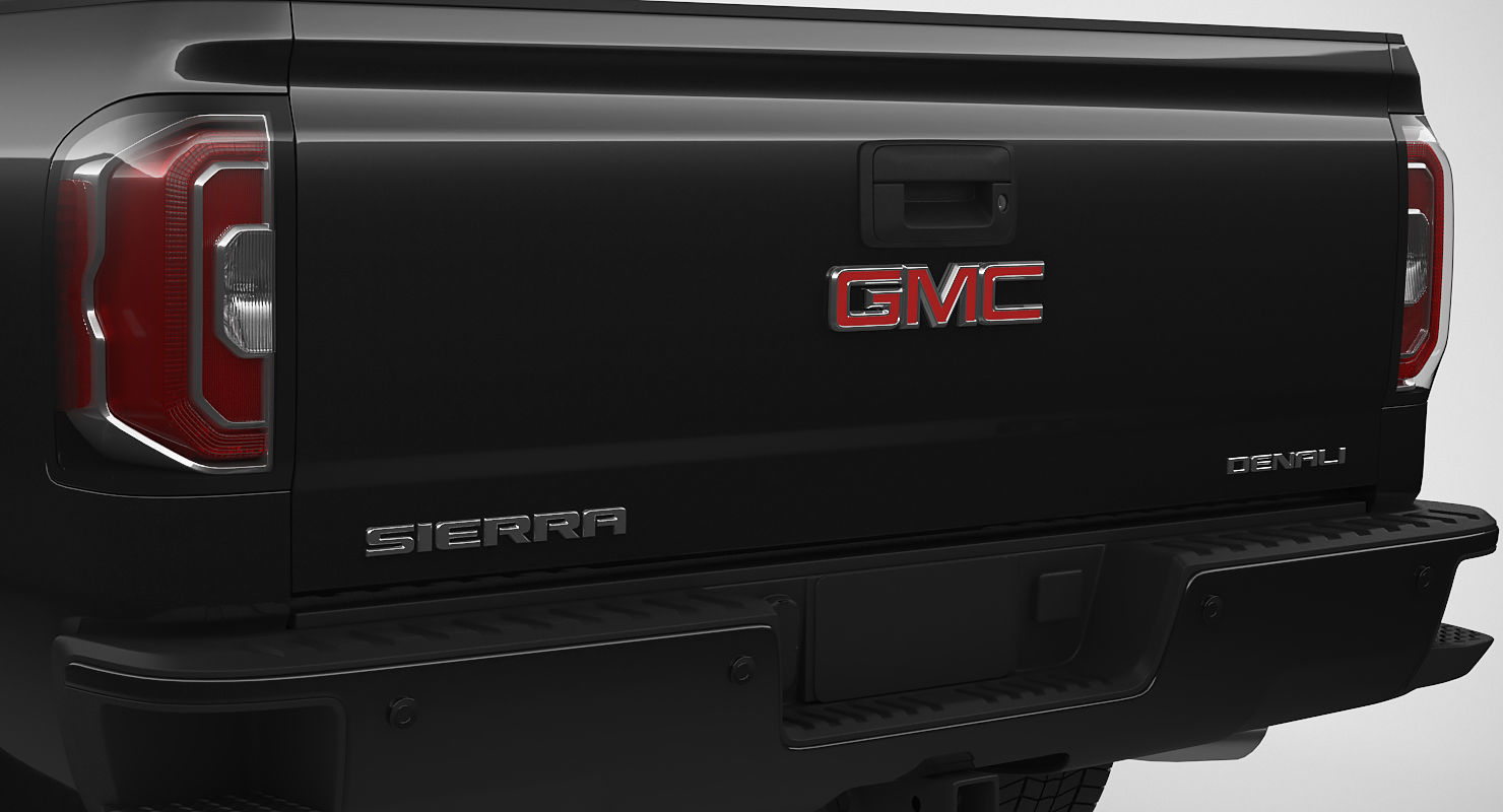 2018 GMC Sierra 1500 Denali 3D model_8
