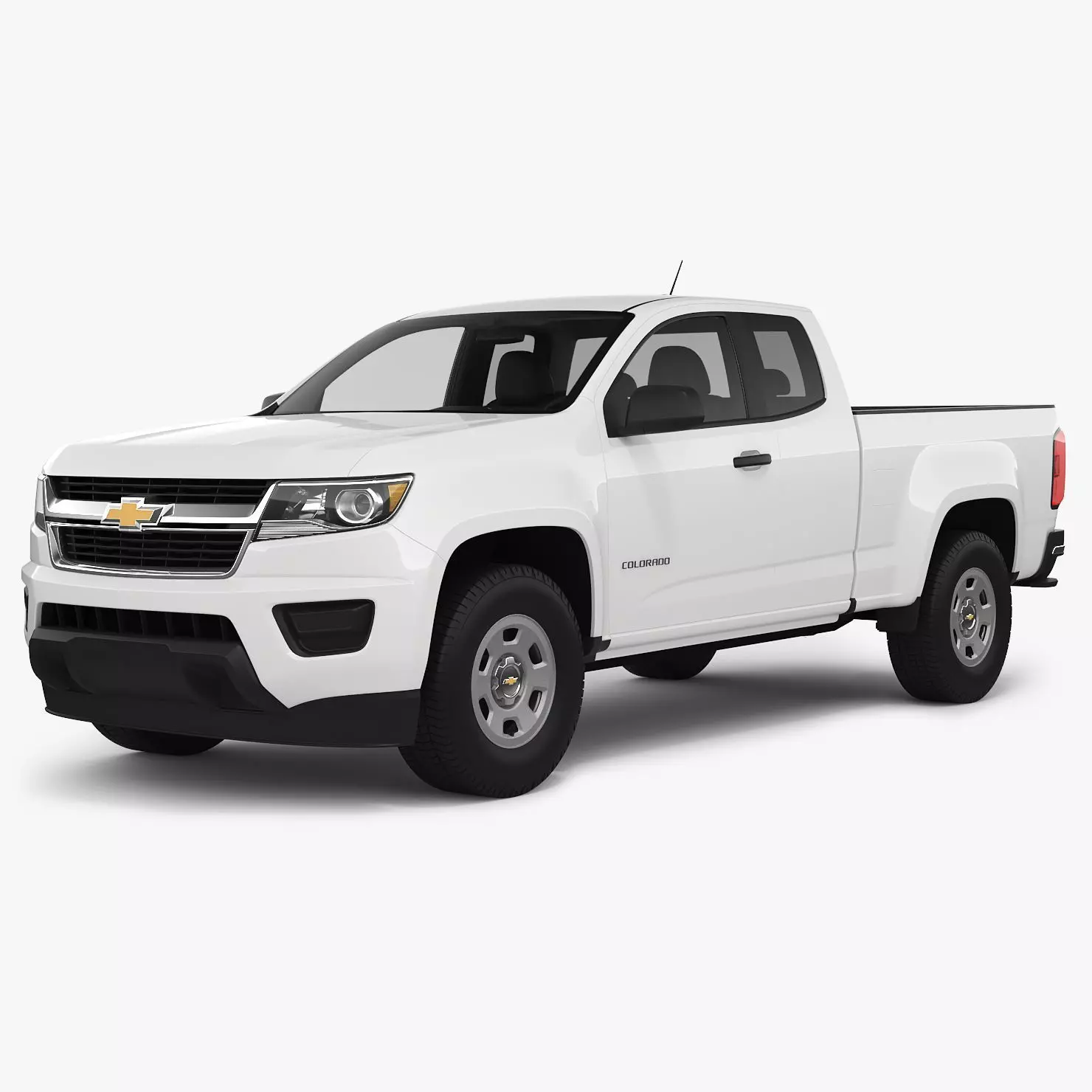 Chevrolet Colorado 2018 Extended Cab 3D model_0