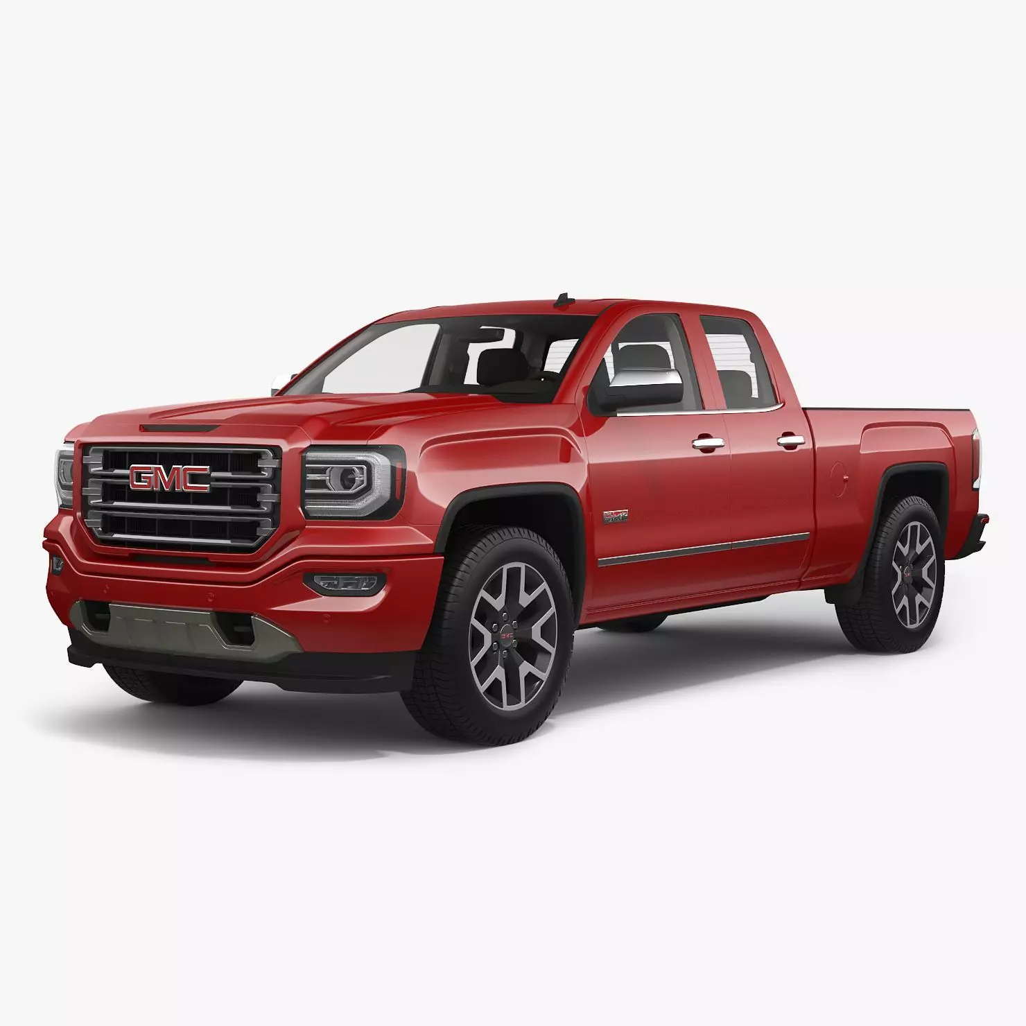 2017 GMC Sierra 1500 Double Cab All Terrain 3D model