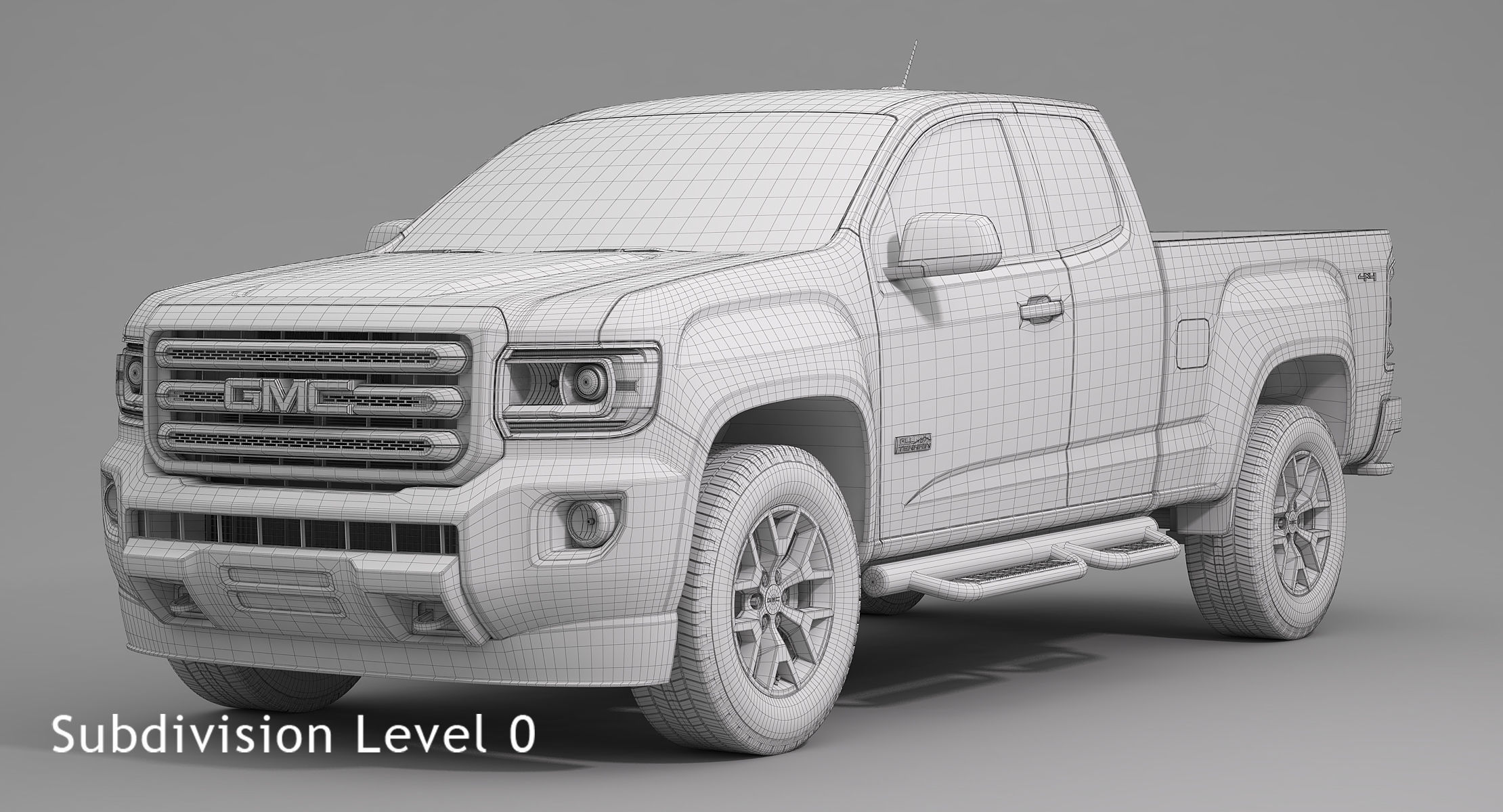 GMC Canyon 2016 All-Terrain 3D model_11