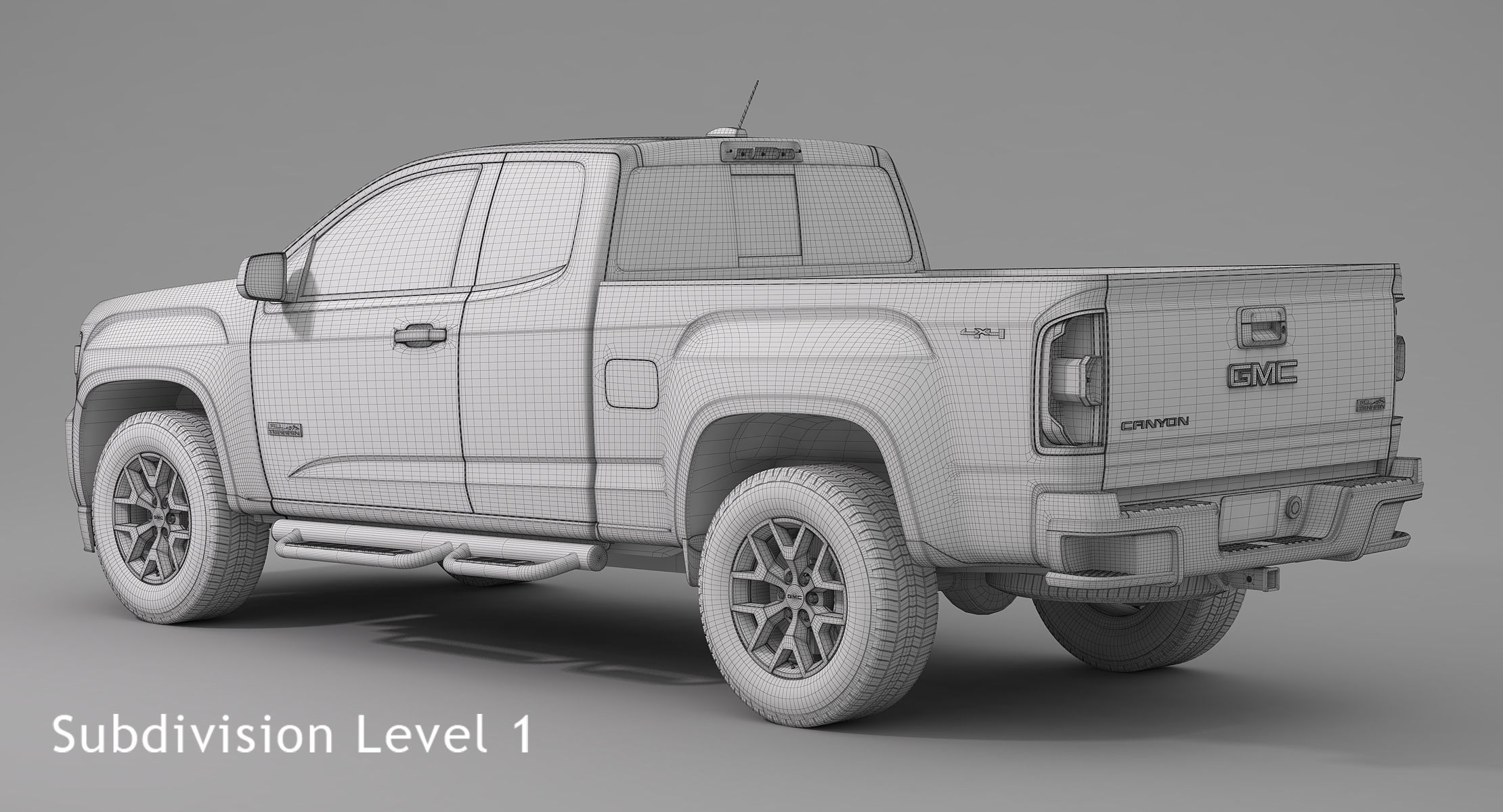 GMC Canyon 2016 All-Terrain 3D model_14
