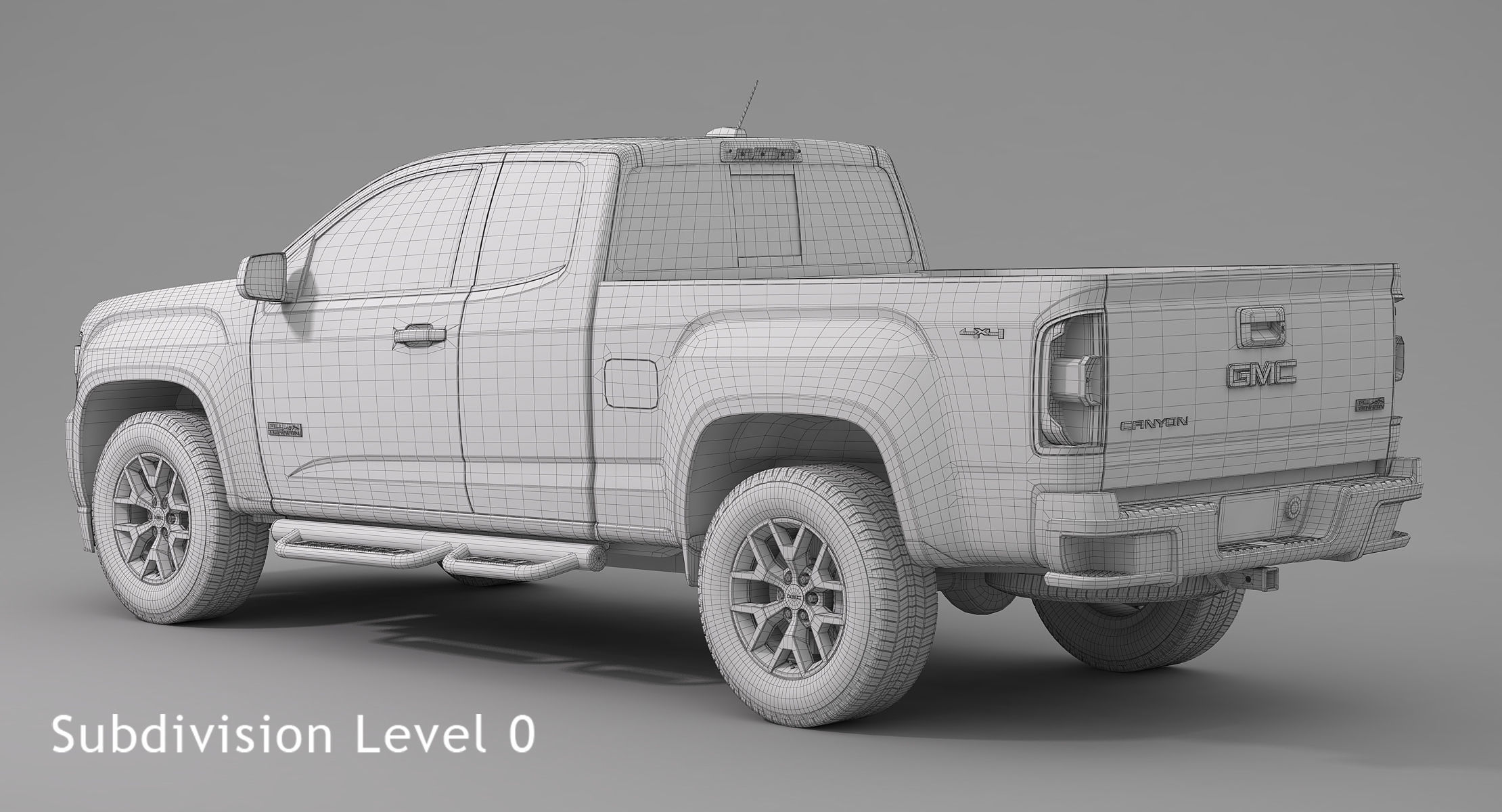 GMC Canyon 2016 All-Terrain 3D model_13