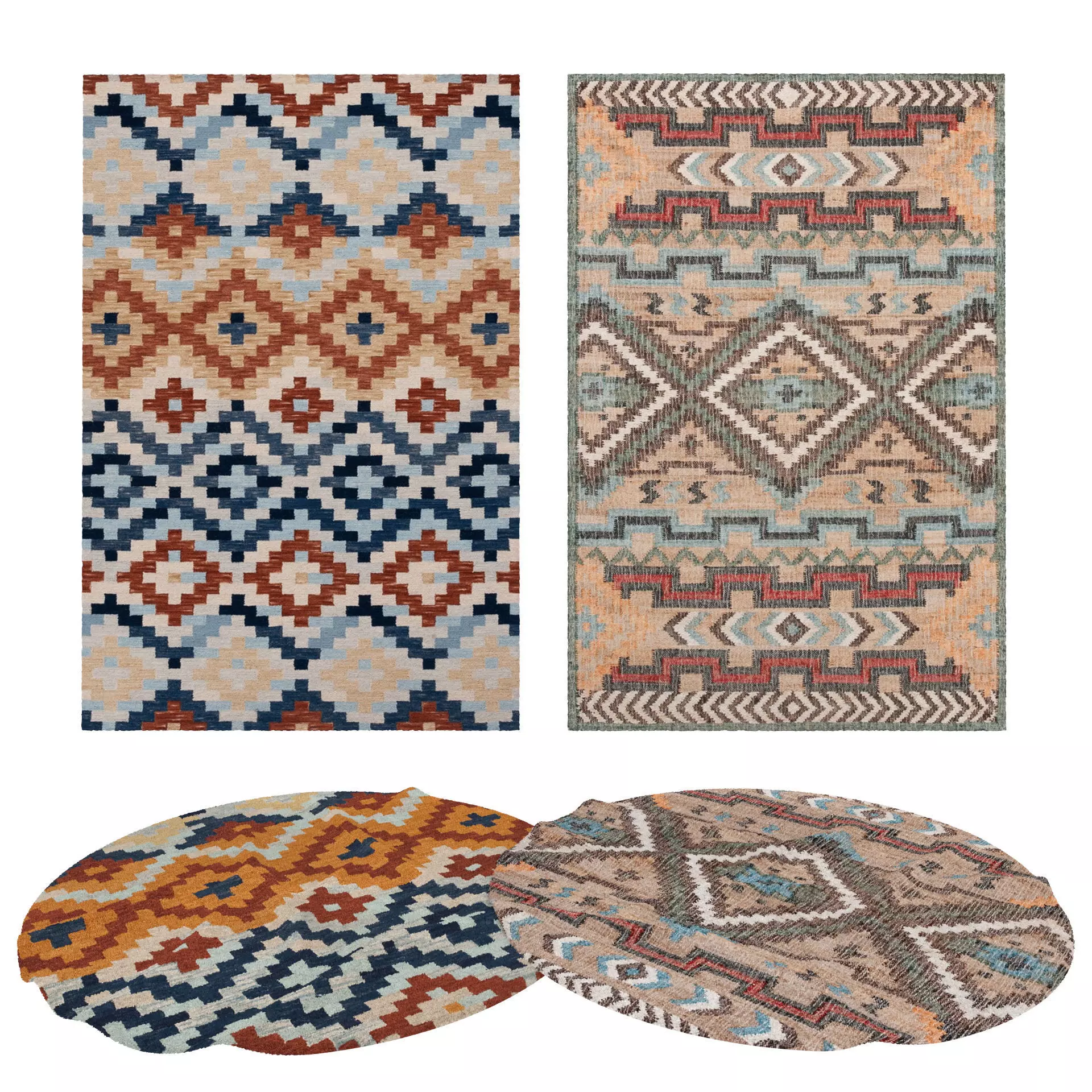 Rugs No 549 Low-poly 3D model