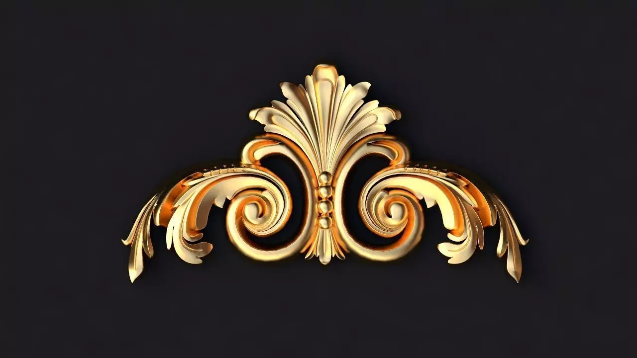 dekor ornate design 3D model