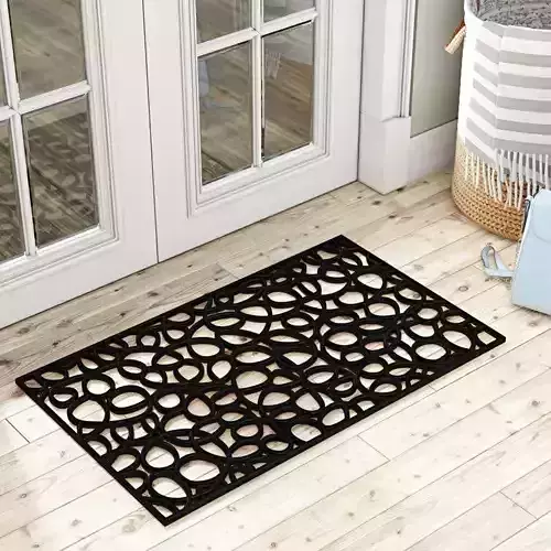 Loop Utility Outdoor Door Mat 3D model