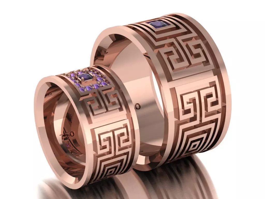 ring set 26 collection1 3D print model