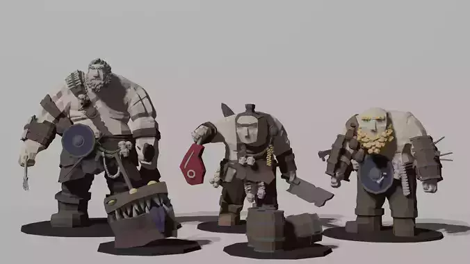 Terrys Big lads 3D print model