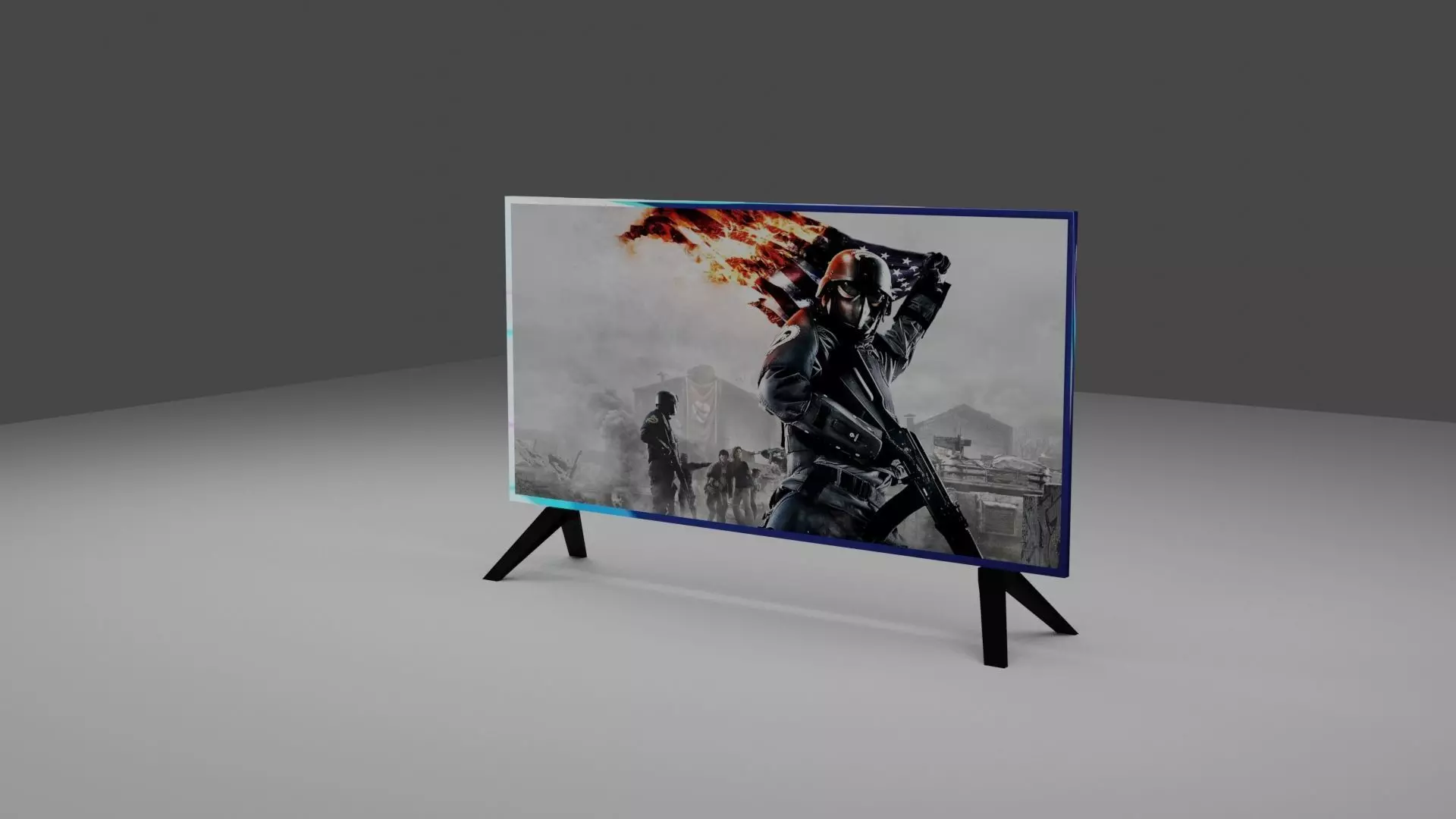 TV and TV Free 3D print model