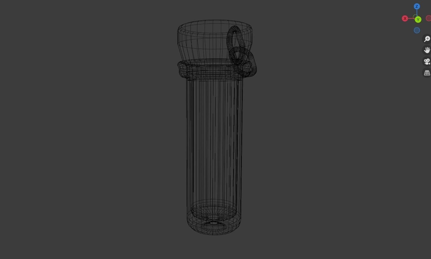 Stamina potion Low-poly 3D model_1