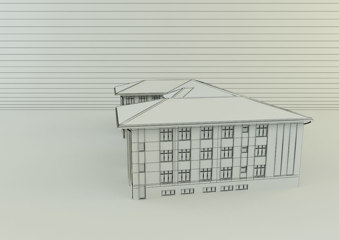 model school 13 3D model_18