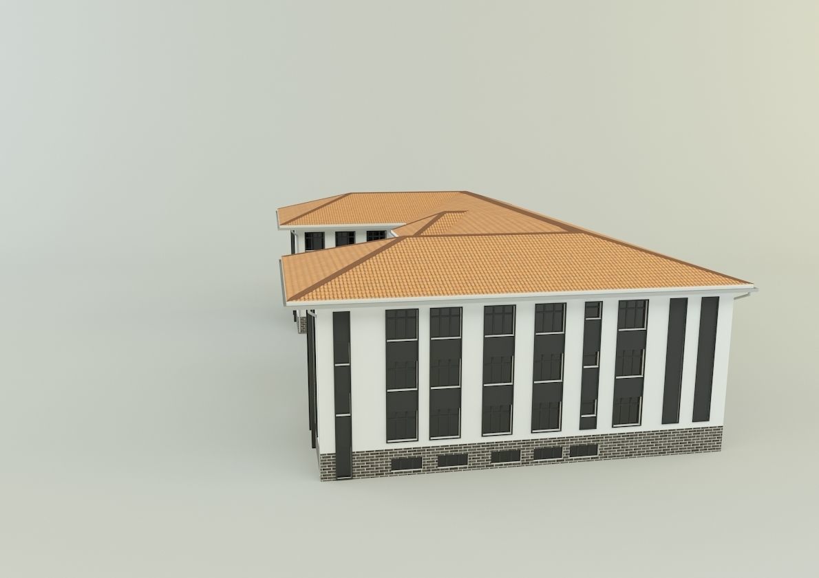 model school 13 3D model_23
