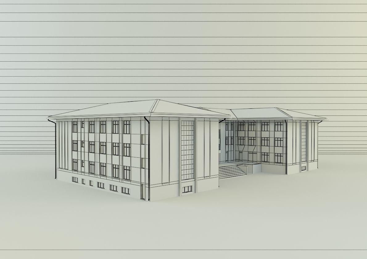 model school 13 3D model_14