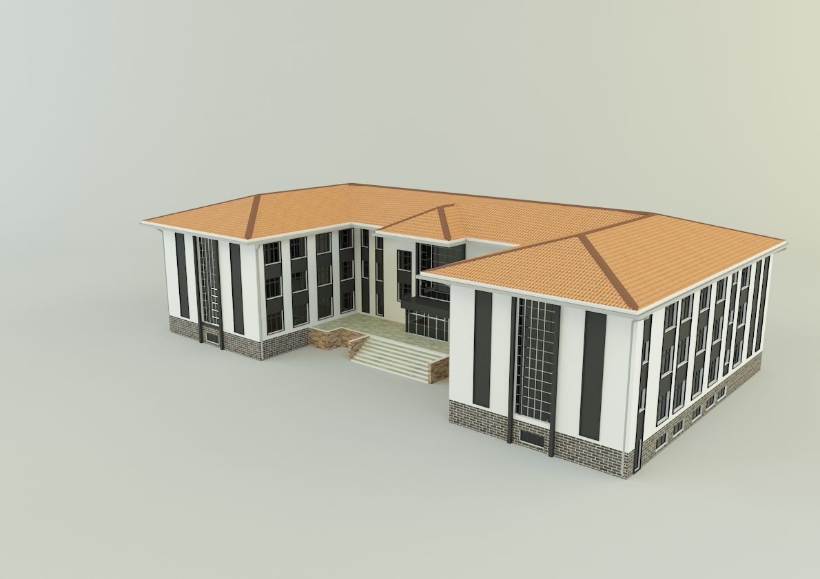 model school 13 3D model_24