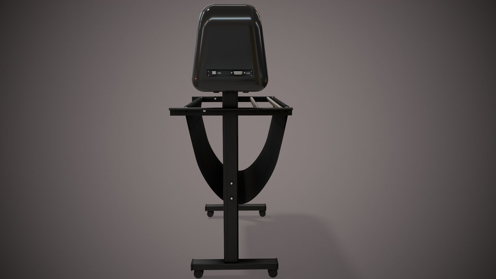 Plotter with Stand 3D model_26