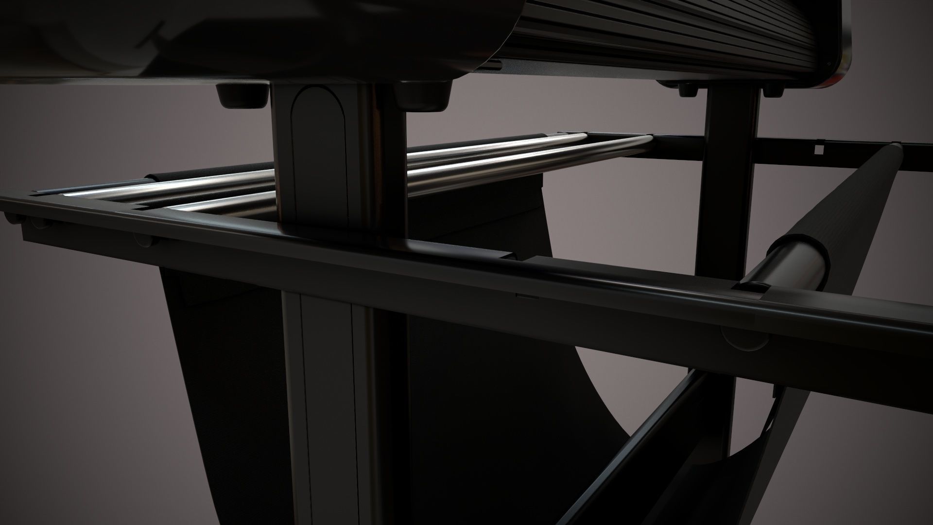 Plotter with Stand 3D model_37