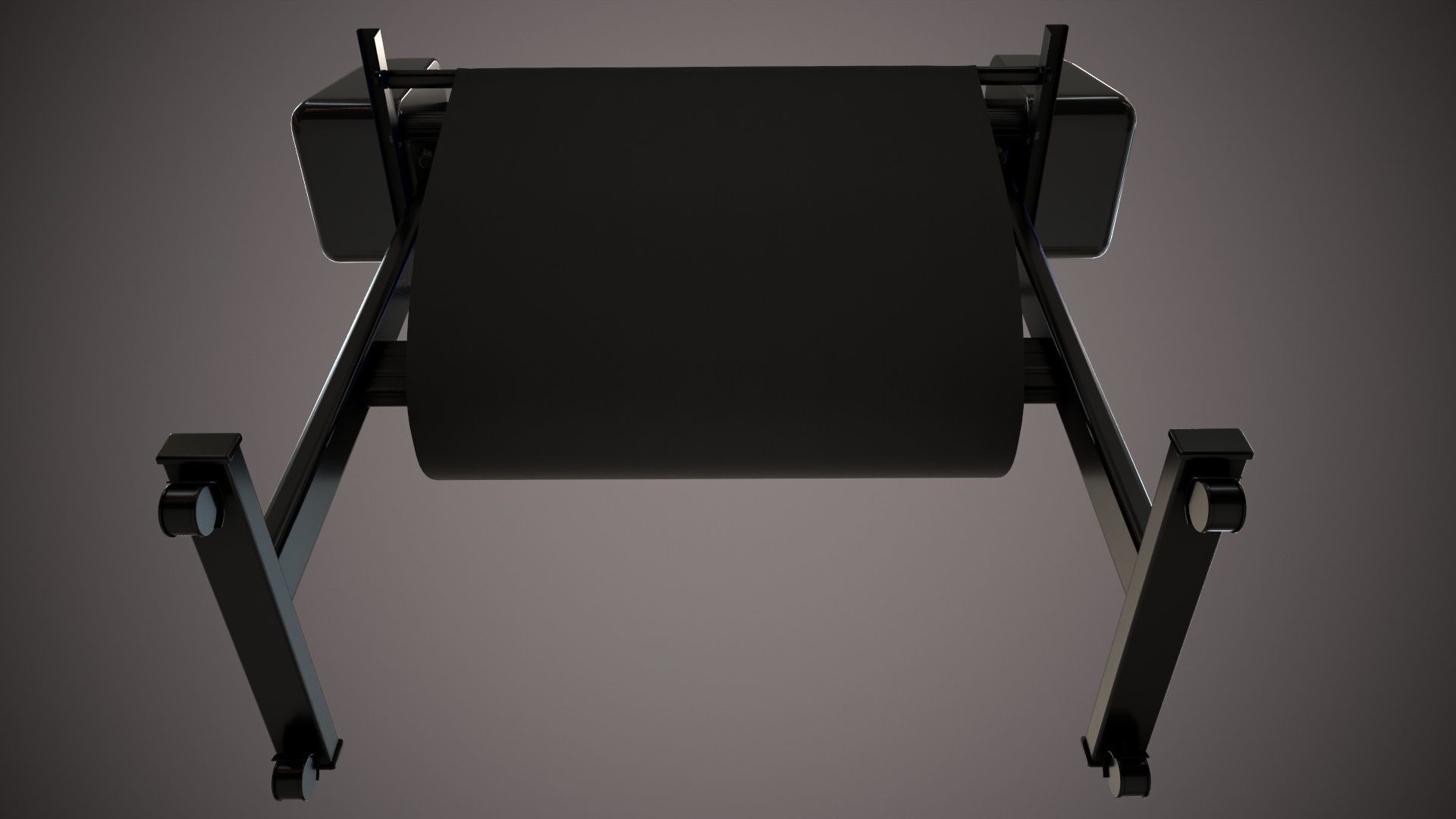 Plotter with Stand 3D model_38