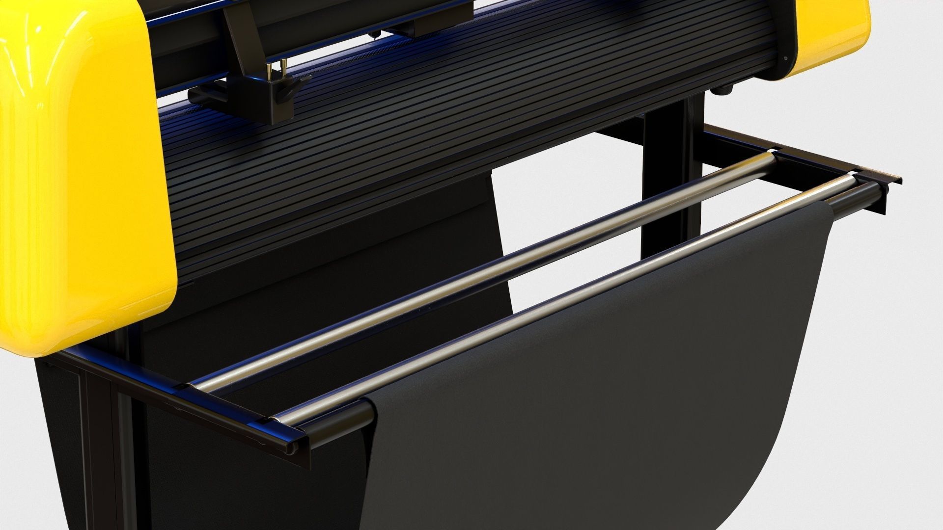 Plotter with Stand 3D model_14