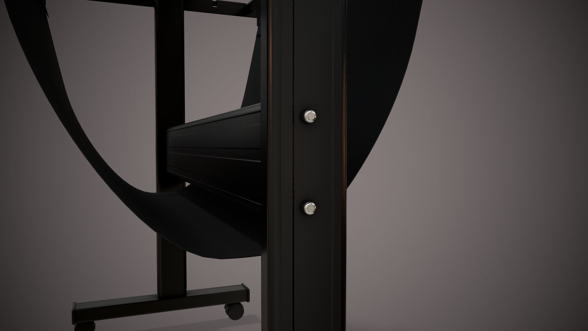 Plotter with Stand 3D model_39