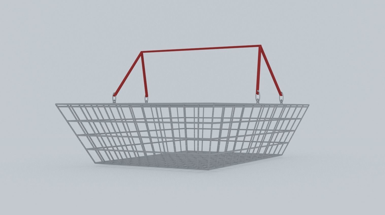 Market basket Free 3D model_3