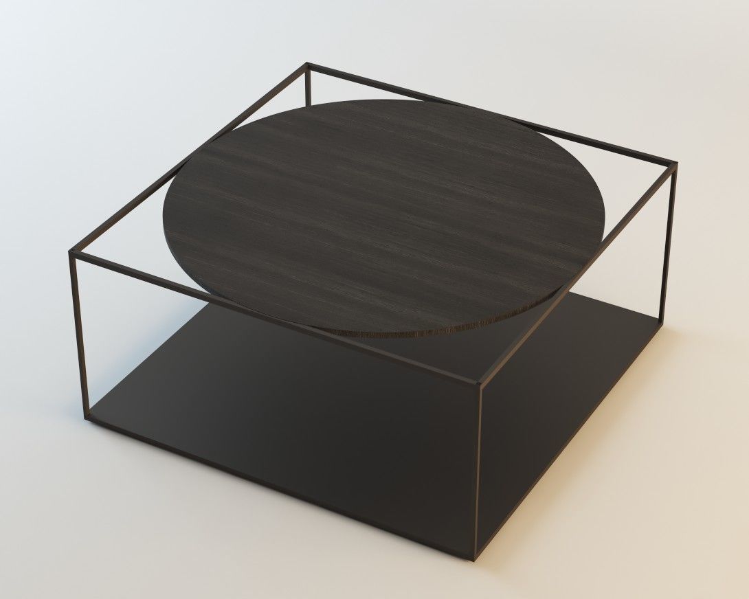 Coffee Table 1022 3D model_4