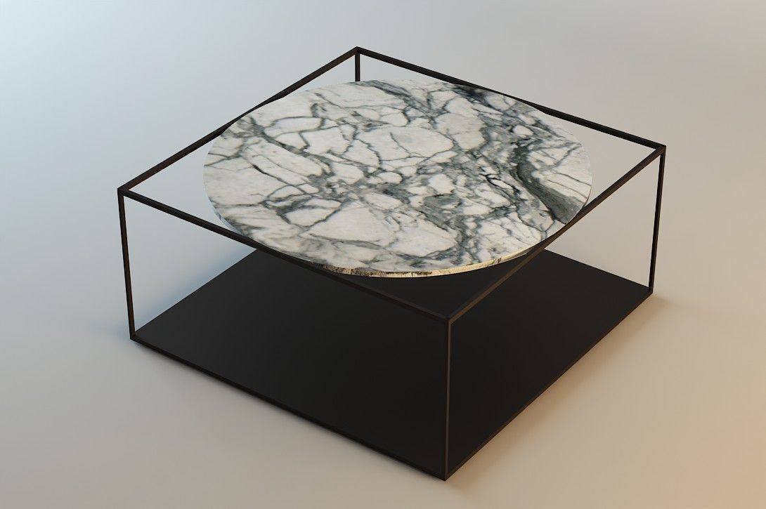 Coffee Table 1022 3D model_1