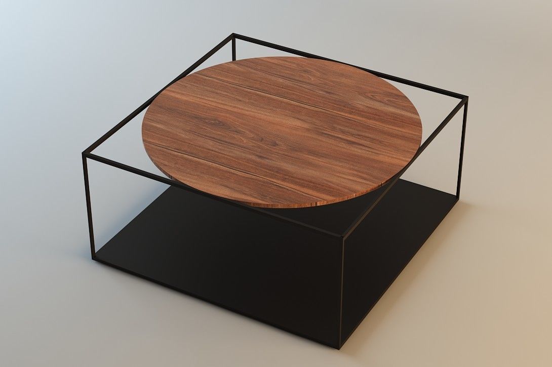 Coffee Table 1022 3D model_2