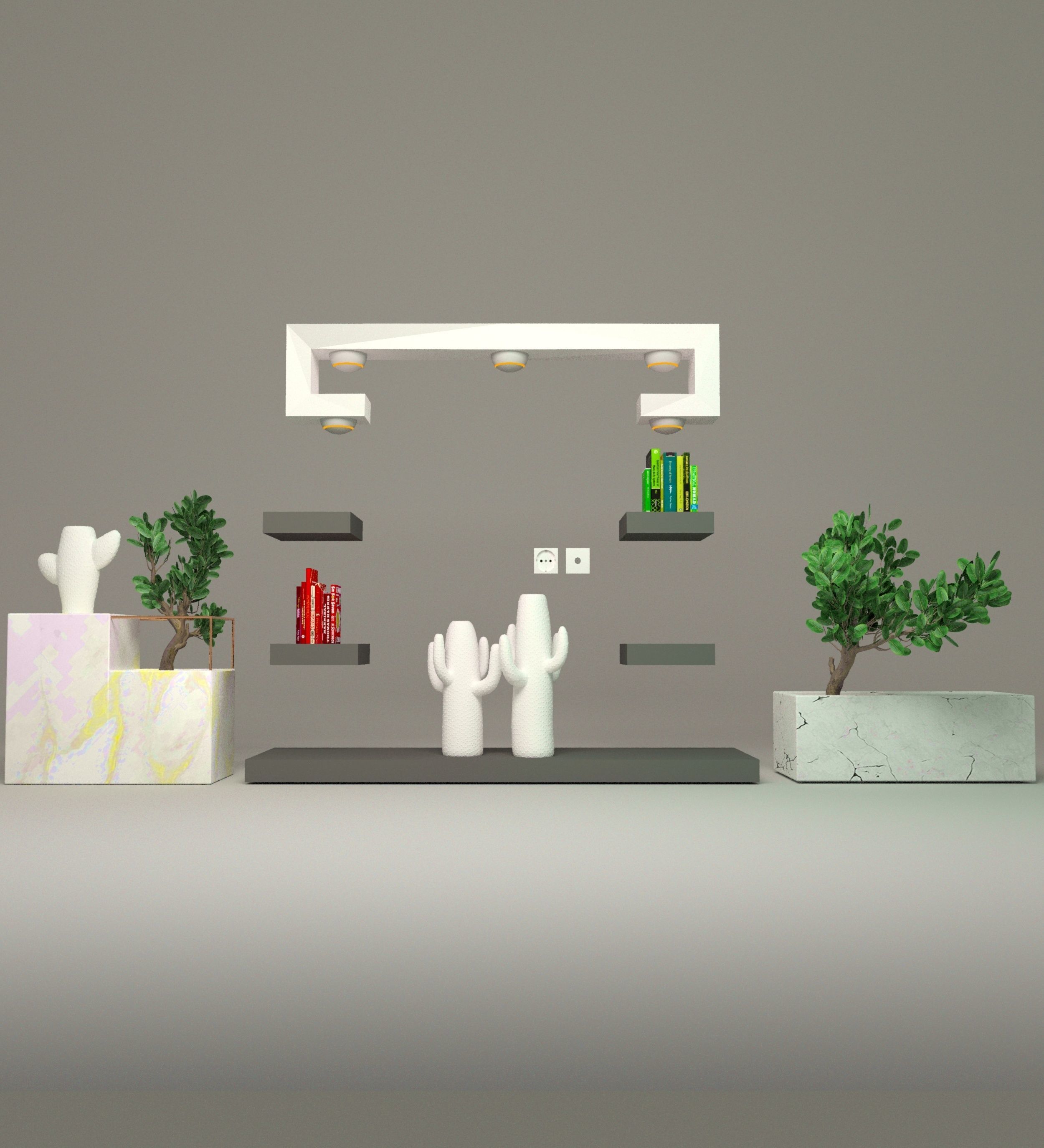 Well decor  3D model_2