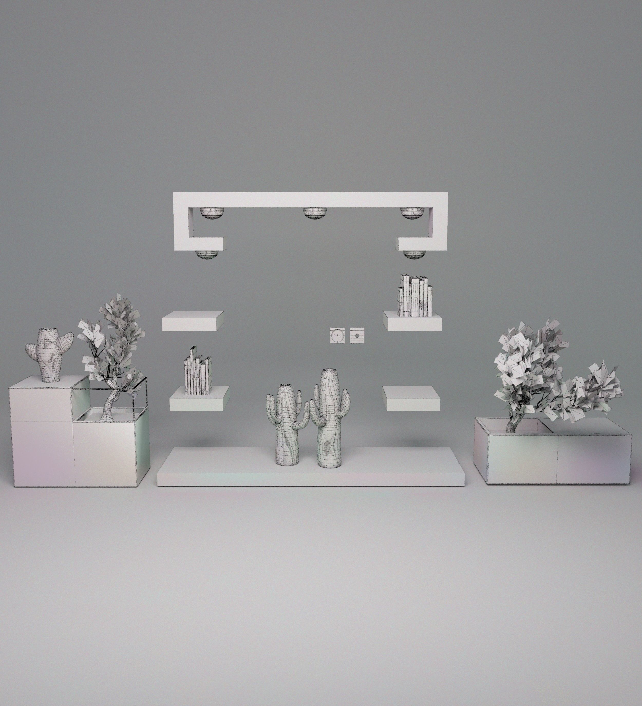 Well decor  3D model_3