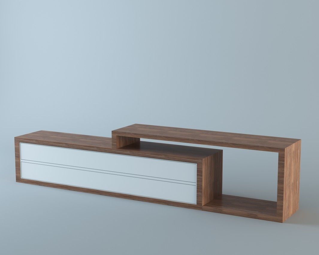 TV TABLE 1002 3D model_1