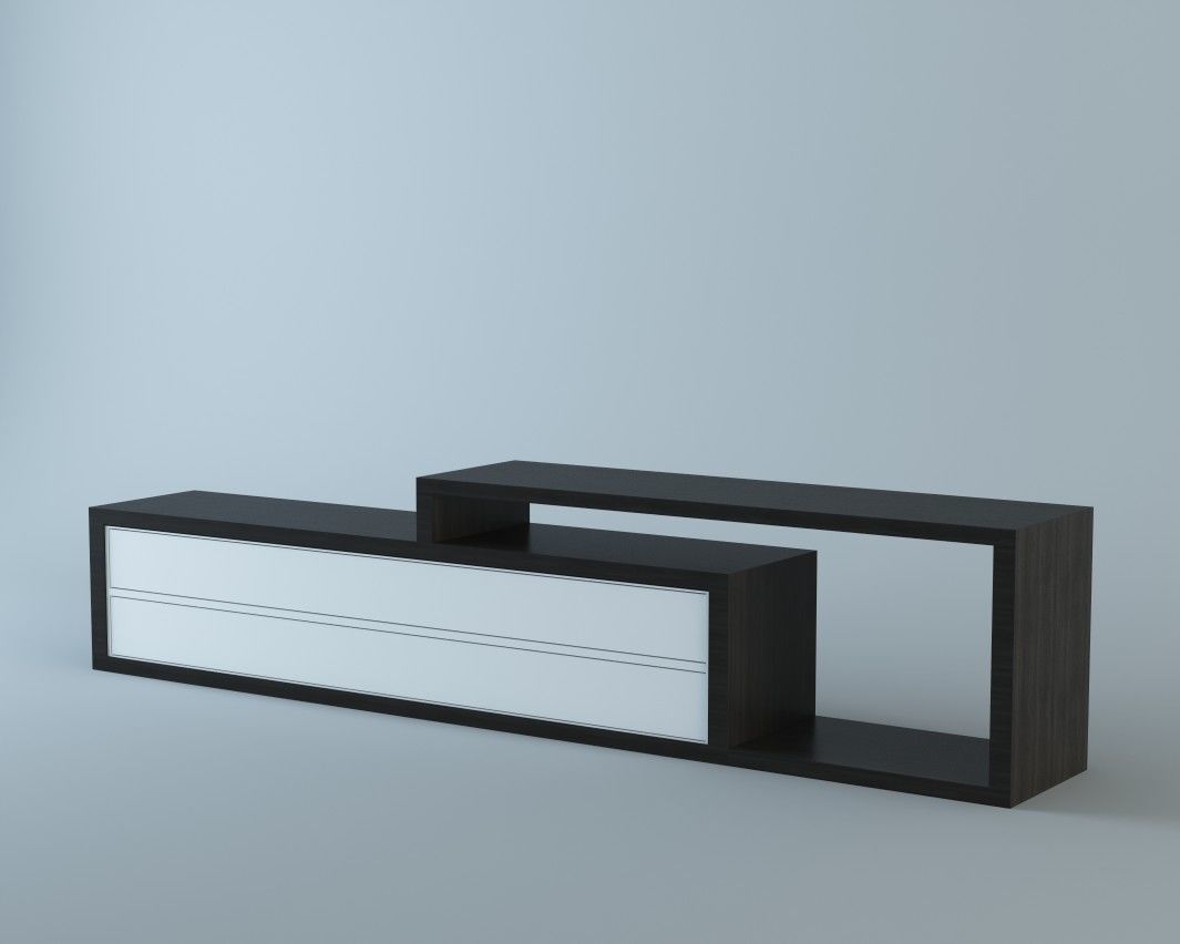 TV TABLE 1002 3D model_2