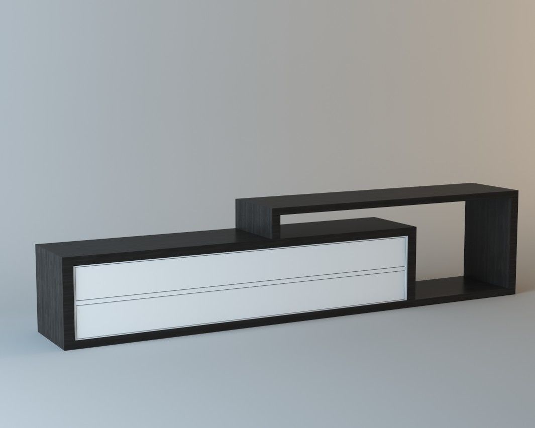 TV TABLE 1002 3D model_3