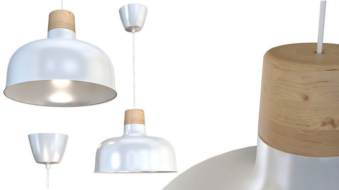 Ikea Pendant lamp BUNKEFLO 3D model