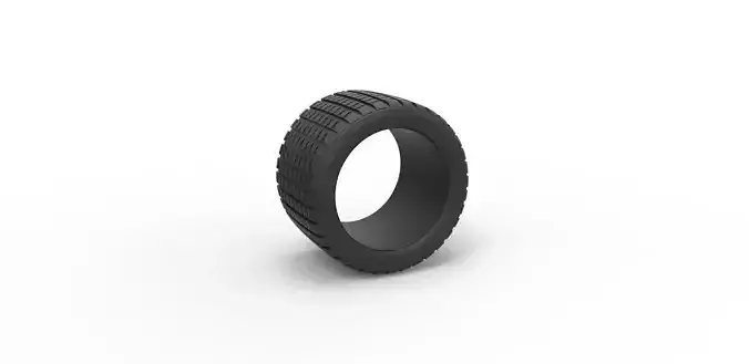 Offroad tire 16 Scale 1 to 10