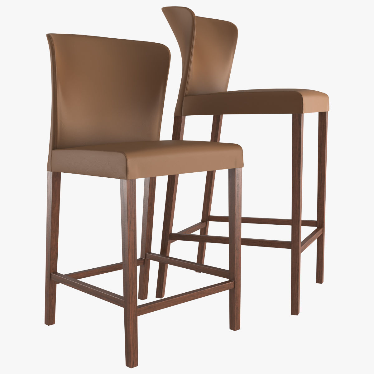 Curran Bar Stool 3D model_1