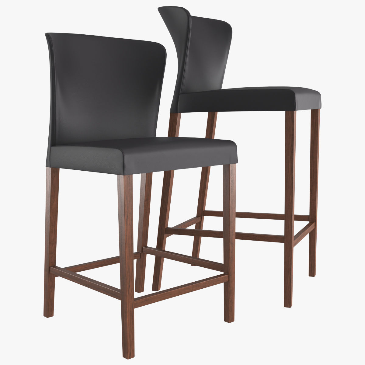 Curran Bar Stool 3D model_3