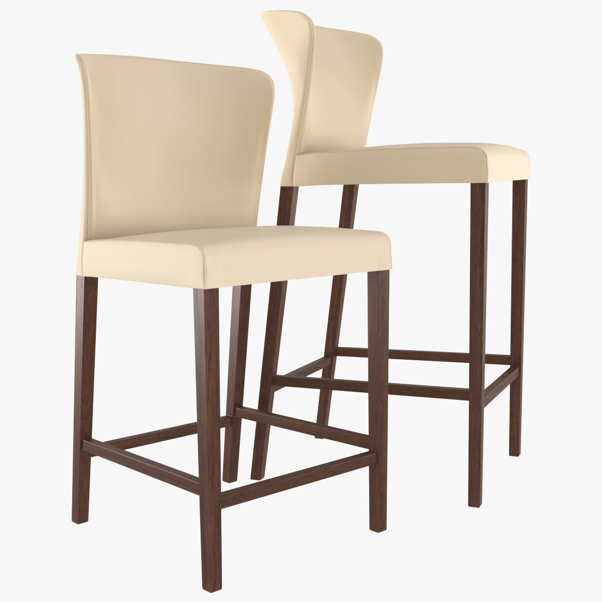 Curran Bar Stool 3D model_4