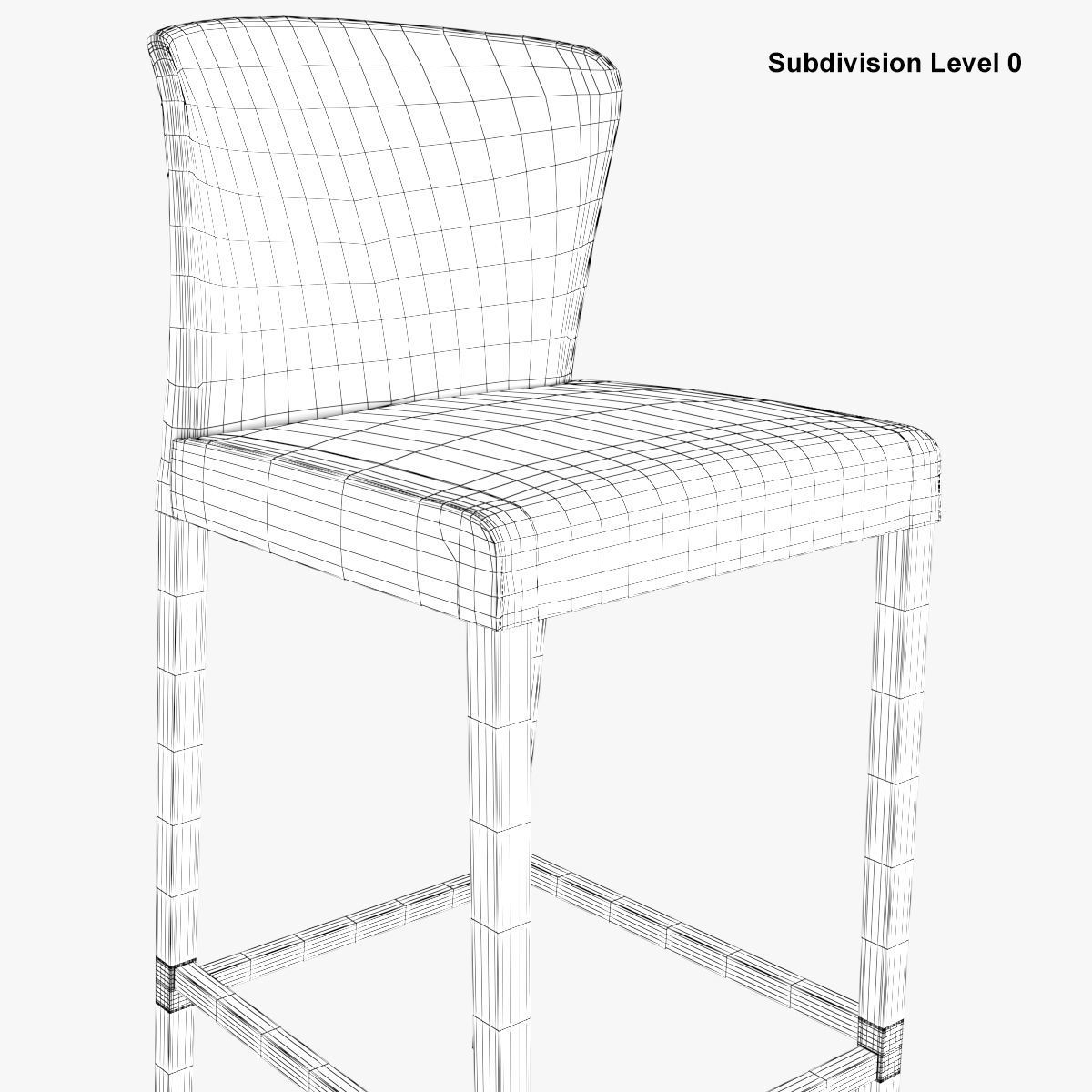 Curran Bar Stool 3D model_34