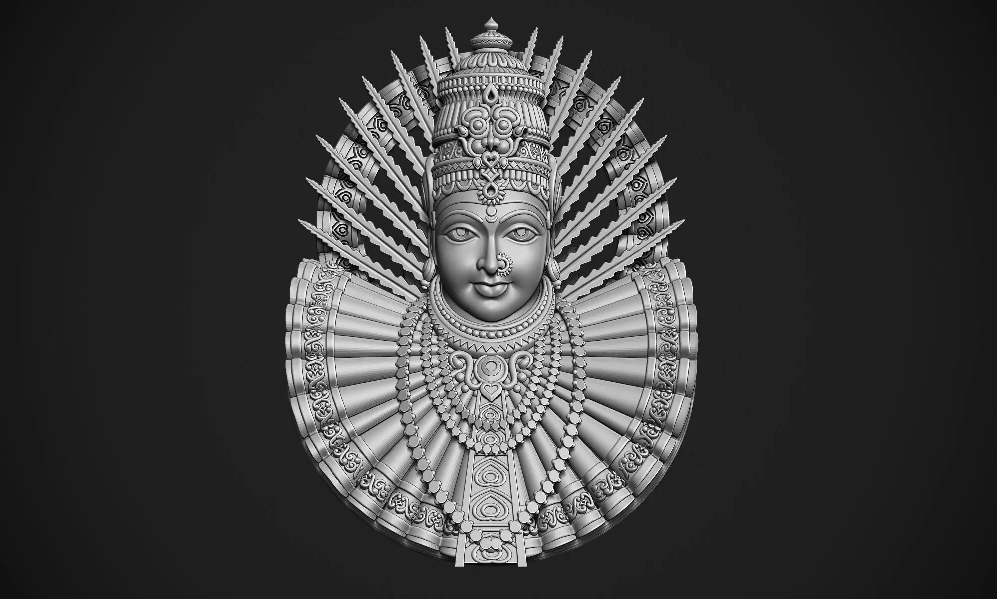 Yellamma devi 3D print model