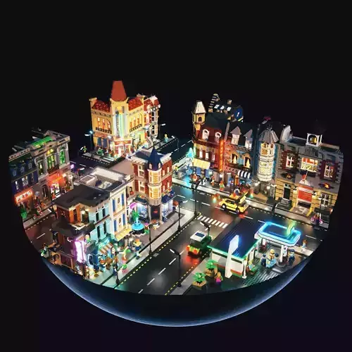 LEGO Planet 3D model