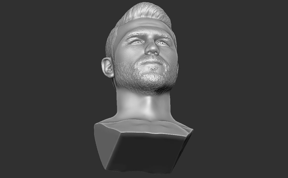 Canelo Alvarez bust for 3D printing 3D print model_20