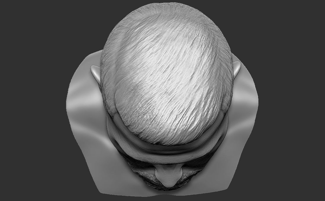 Canelo Alvarez bust for 3D printing 3D print model_25